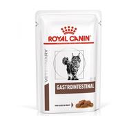Royal Canin Veterinary Gastrointestinal | 12 x 85 g | Nourriture humide pour chats adultes | Morceaux fins en sauce | En cas de troubles de l'absorption intestinale