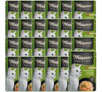 Aliment humide pour chat MIAMOR Feine Filets thon aux légumes 24 x 100 g