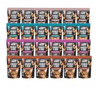 Aliment humide pour chat Pan Miesko, mélange de saveurs, adulte, 24 x 85 g