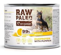 Aliment humide VETEXPERT RAW PALEO Turquie 200 g