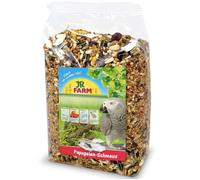Aliment Jr Farm pour Amazones, Perroquets Gris d'Afrique et autres grands perroquets enrichi aux coquilles d'huîtres 1kg