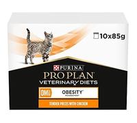 Purina Pro Plan Veterinary Diets OM Obesity Pour Chat Poulet 10x85g