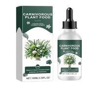 Aliment pour carnivores, nourriture pour pièges à mouches Vénus, solution nutritive pour 100 ml | Gouttes d'engrais tropicales pour pièges à mouches de Vénus et autres