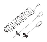 Aliment pour oiseaux suspendus | Distributeur de traitement suspendu - Supports de sandwich pour oiseaux, conteneur de nourriture pour petits animaux, 3 accessoires de cage en acier inoxydable, Alime