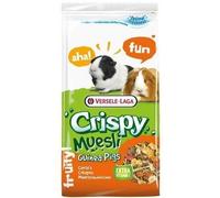 Versele-Laga Crispy Muesli Cochons d'Inde | 1 kg | Aliment complémentaire pour cochons d'Inde | Mélange Riche en Fibres pour Soutenir Les Dents et la Fonction intestinale | avec Vitamine C