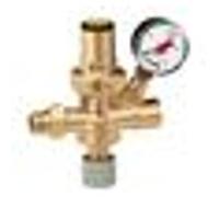 Alimentateur automatique - Corps laiton - 1/2" MF - avec manomètre THERMADOR Doré G