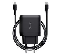Alimentateur Trust MAXO 45W USB C PD 3.0 Noir Pour Dispositifs Mobiles