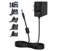 Alimentation 10W 5V 2A Compatible avec Yealink T85W T87W T73U T73W T74U T77U T74W T54W, Chargeur Universel pour Yealink T-Serie IP Phone, T48S T48U T46G T48G T52S T53W T54S SIP-T22P