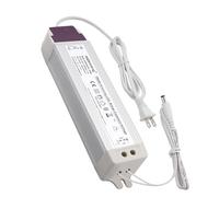 Alimentation 12 V 50 W, pilote LED à tension constante à intensité variable, transformateur triac 110 V CA à 12 V CC compatible avec variateur mural standard pour bandes lumineuses LED sous armoire