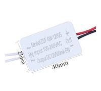 Alimentation 12 V avec boîtier LED Driver Transformateur 6 W 12 W 18 W 24 W 36 W 48 W 60 W Unité d'alimentation LED AC220 V for pilote de bande LED(New 12V 1A 12W)