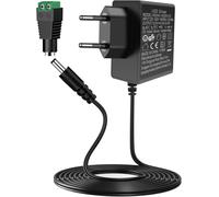 Alimentation 12V 2A, Chargeur Universel 12V 2A, Adaptateur Secteur Ac/Dc 220-240V 50/60Hz, Transformateur 220V Prise Cable, Power Adapter Supply Pour Lecteur Dvd Tv Led,Disque Externe[Z5198]