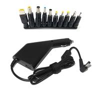 Alimentation 45 W 65 W 90 W Chargeur de Voiture Adaptateur pour Ordinateur Portable Connecteurs Multi-Types Convertisseur 19 V 4, 74 A avec Port USB 5 V 2, 1 A Adaptateur d ' Alimentation Universel