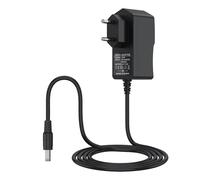 Alimentation 5V 2A Prise UE Dimensions du Plugin 5mm Externe 2.1 Interne mm Adaptateur CA CC pour Android TV Box MXQ Pro MX9 H96 T95Z X96 Prise électrique européenne (Noir)