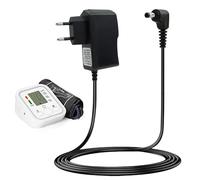 Alimentation 6V Chargeur Tensiometre Compatible avec Omron, X2/X2 Basic X3/6 Comfort, X4/7 Smart, M2 Basic, M3/M3 Comfort, M4, Intelli IT, M7 Intelli IT, hhp-cm01 M400/500/700, Adaptateur Secteur