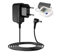 Alimentation 6V Chargeur Tensiometre pour Omron HHP-CM01 M2 M3 M4 M6 M7 M2 Basic, M3 Comfort, M7 Intelli IT, X2 X3 X4 X6, X2 Basic, X7 Smart, Adaptateur Secteur pour Omron M400 M500 M700 1.4M