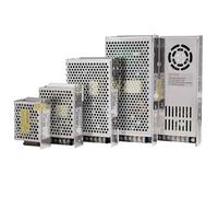 Alimentation à découpage 25 W, 35 W, 50 W, 60 W, 75 W, 100 W, 120 W, 150 W, 200 W, 250 W, 110/220 V CA vers CC 5 V, 12 V, 24 V, 48 V(25W)