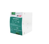 Alimentation à découpage Industrielle sur Rail DIN EDR-480 480 W 12 V 24 V 48 V AC/DC EDR-480 Alimentation à Sortie Unique(24V)