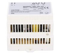 Alimentation à découpage, transformateur Robuste et Durable, 24 V, 1,5 A, Pratique, ABS, Type Rail DIN DR-30-24