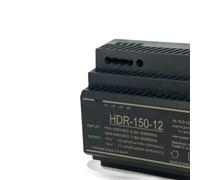 Alimentation À Découpage Ultra-mince For Rail DIN 12 V 24 V HDR-15 W 30 W 60 W 100 W 150 W Transformateur De Pilote LED Mince CA Vers CC(24V_100W)