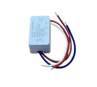 Alimentation à micro-interrupteur LED DC12V 6W 12W 24W 36W 48W 60W module de bande lumineuse d'armoire de garde-robe transformateur de coque en plastique(DC12V 0.5A 6W(39 * 24 * 18mm))