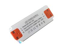 Alimentation à tension constante à LED à section mince, DC12V DC24V, bande lumineuse for armoire, miroir de salle de bain, 12W 18W