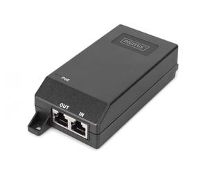 Alimentation/Adaptateur PoE+ 802.3at actif max. 55V 30W 10/100/1000Mbps, transmission jusqu'à 100m