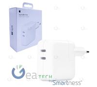 Alimentation Apple MW2K3ZM 35W Double USB-C Chargeur COMPATIBLE IPhone / IPad