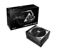 Source d'alimentation ASROCK TC-1300T, PSU, 1300 W, 80 Plus Titane, 135 mm, modulaire, PCI-E 5.1 (12+4pin) x2, PCI-E (6+2 Broches) x8, SATA (5 Broches) x9