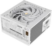 Mars Gaming MPB650SI, Alimentation PC ATX 650W, Garantie 7 Ans, 80Plus Bronze 230V, 90% d'Efficacité, Ventilateur SI Extreme Silence avec Noyau en Cuivre, Technologies AI2-RPM, DC-DC et SMD, Blanc