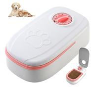 Alimentation Automatique des Chats mouillées, mangeoire chronométré 48H pour Chats, 350 ML de Puce en Plastique Sec/Humide, détachable pour l'intérieur, Style 2