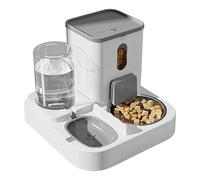 Alimentation Automatique Pour Animaux De Compagnie - Distributeur D'eau Automatique Et Alimentaire | Chargeur De Nourriture Avec Chats De Grande Capacité, Bol D'eau Pour Chiens Et Chats De Taille
