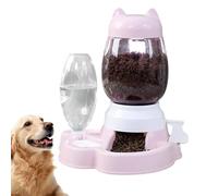 Alimentation automatique pour chien - Distributeur d'eau automatique pour chien, friandises pour chiens, puzzle | Fournitures pour animaux de compagnie, jouet interactif à pousser, grand capac