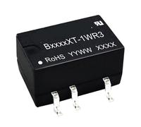 Alimentation B2405XT-1WR3 1 W, entrée à Tension constante, Sortie Unique isolée Non régulée