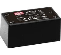 Alimentation CA/CC pour circuits imprimés MW Mean Well IRM-20-12 12 V/DC 1.8 A 21.6 W