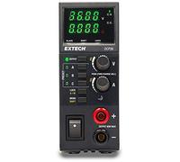 Extech DCP36 Alimentation de Laboratoire Stabilisée 80W - Tension Réglable 0,5 à 36V, Courant 0 à 5A, Mode Automatique, 3 Préréglages Programmables, Écran LED 4 Chiffres, Contrôle Master/Slave