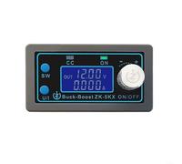 Alimentation CC réglable, 0,5-30 V 4 A programmable, régulateur de tension avec écran LCD pour test de batterie solaire (ZK-5KX 80 W)