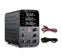 Alimentation CC réglable 30 V 10 A Alimentation de banc de laboratoire Alimentation stabilisée Régulateur de tension Interrupteur 120 V 60 V 5 A(WPS1203H)