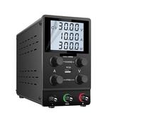 Alimentation cc régulée, écran LCD, 30V 5A 10A, alimentations à découpage de laboratoire réglables, Source ca à cc, 60V 120V 3A (Color : LCD 30V 5A Black, Size : 220V)