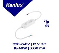 Alimentation CC TRETO IP67 12V 40W max 3330mA max 39512
