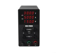 Alimentation CC variable, 30 V 5 A, ventilateur de contrôle de température, design portable, sortie USB (220 V)