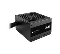 Alimentation Corsair CX750 750W ATX 24-pin, 100-240V, 80 PLUS Bronze, câbles non-modulaires, connecteur EPS, ventilateur 12cm, Ref CP-9020279-EU