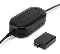 Alimentation + Coupleur DC accumulateur factice appareil photo ACK-E5 compatible avec Canon EOS 1000D,450D,500D,EOS Rebel T1i,Rebel XS,Rebel Xsi (CA-PS700 + DR-E5) DC Coupler,Accu Dummy ca. 3m