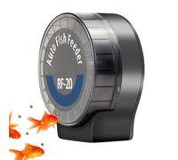 Alimentation d'aquarium programmable : distributeur automatique de nourriture à 21 compartiments, mangeoires à poissons avec 6 minuteurs, alimentateurs de réservoir de grande capacité | chargeur