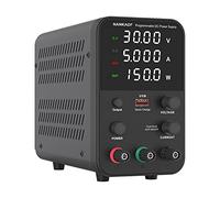 Alimentation DC (0-30 V, 0-5 A) réglable, alimenation à découpage, Alimentation de Banc de Laboratoire Variable, Bouton de Sortie Marche/arrêt/encodeur