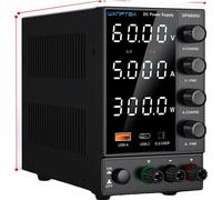 Alimentation DC réglable, 30V 10A, 60V 5A, DPS605U 60V 5A