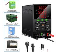 Alimentation DC réglable, sortie 30V 20A, ports de charge rapide USB, charge 30V 5A, FICHE UE 220V
