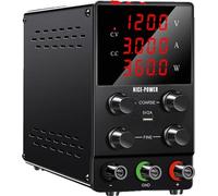 Alimentation DC réglable, sortie 30V 5A, design compact, (120V3A)noir
