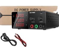 Alimentation DC, tension réglable, appareil de mesure de haute précision, 60V 10A 600W-noir, 220V
