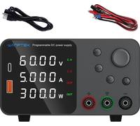 Alimentation DC Wanptek, tension de sortie 30V/60V/120V, courant réglable jusqu'à 10A ,TPS605