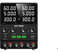 Alimentation de banc à double canal, sortie 60V, courant 5A, SPS605-2KD 60V5A, AC 220V